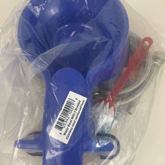 Easy Clean Auto-fill Water Bowl Auto-Fill Dog Cat Animal Stainless Steel Hose - Picture 3 of 8